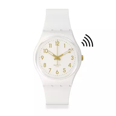 Swatch White Bishop Pay! SO28W111-5300