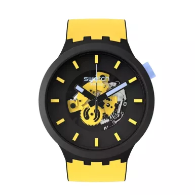 SWATCH MUSTARD SKIES SB03B109