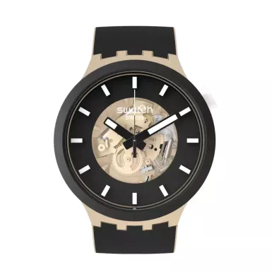 SWATCH TIME FOR TAUPE SB03C100