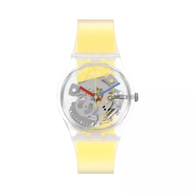Swatch Clearly Yellow Striped GE291