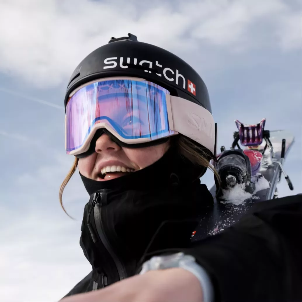 Freeride prodigy Mila De Le Rue joins the Swatch Proteam